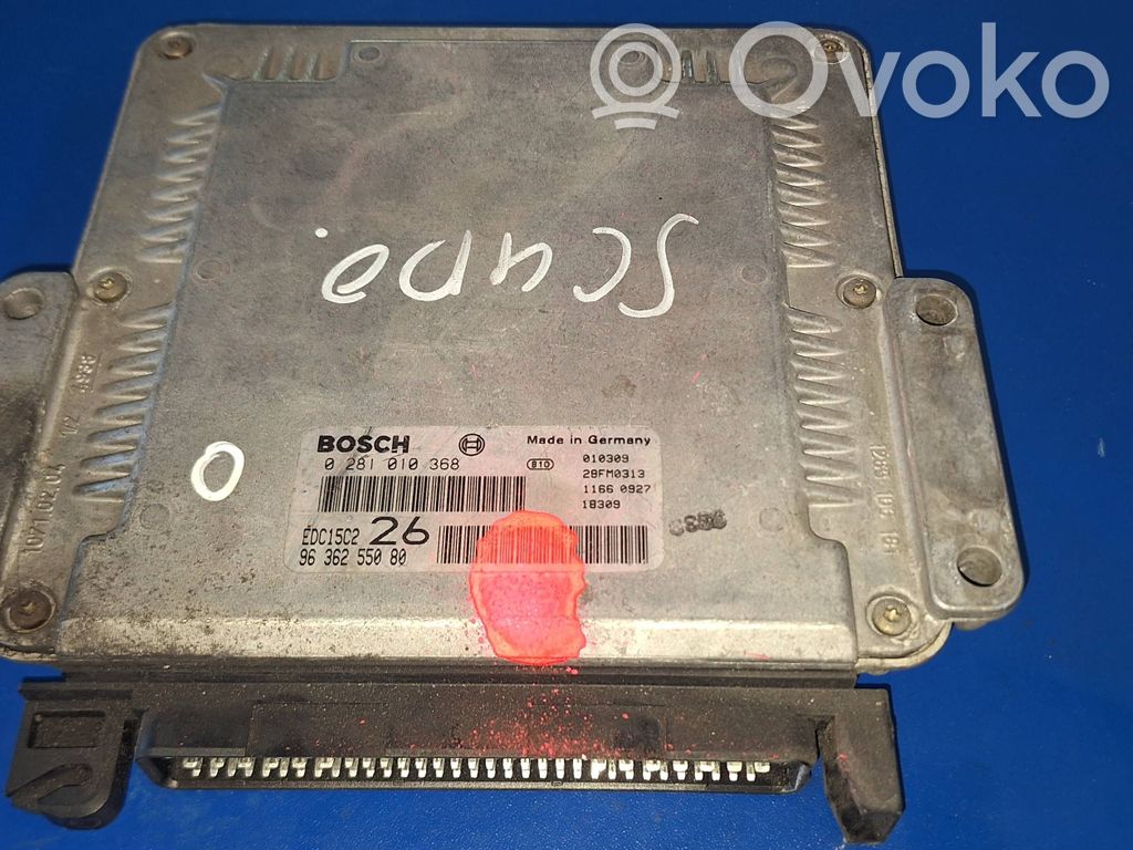 Engine control unit/module   0281010368