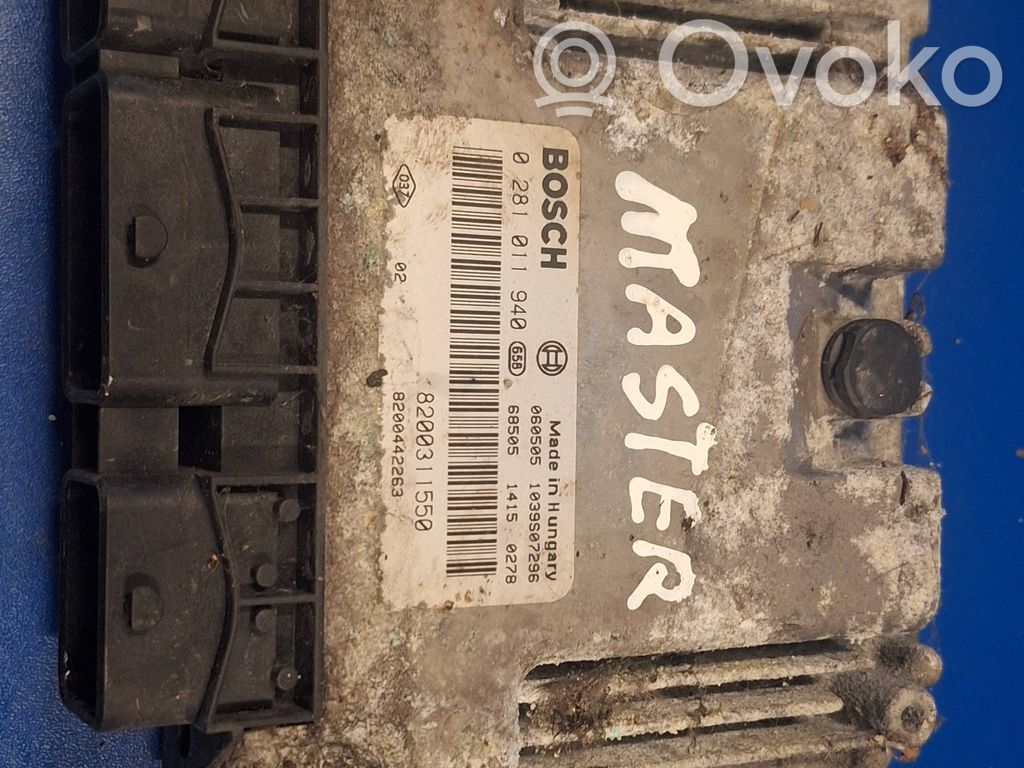 Engine control unit/module   0281011940