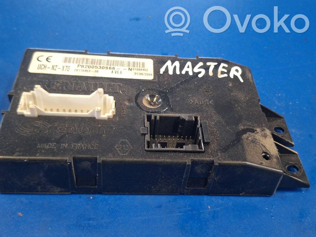 Renault Master II Komforto modulis 
