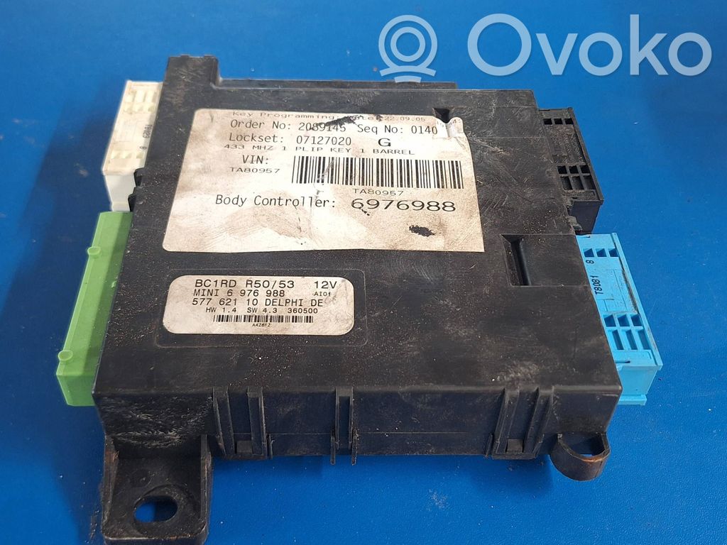 Mini Cooper Hatch Hardtop Central body control module 