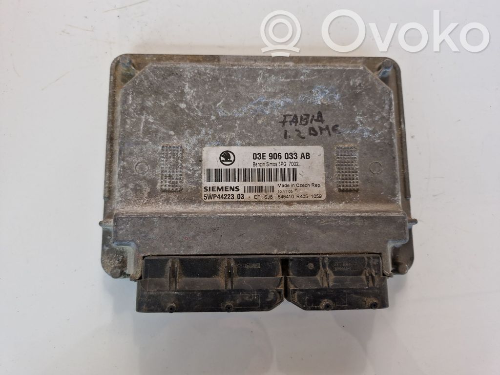 Skoda Fabia Mk1 (6Y) Unitate/modul de control motor 