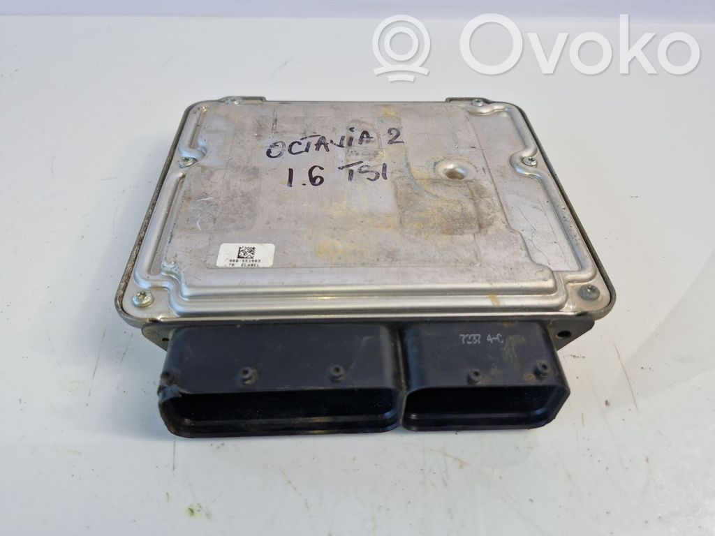 Skoda Octavia Mk2 (1Z) Unitate/modul de control motor 