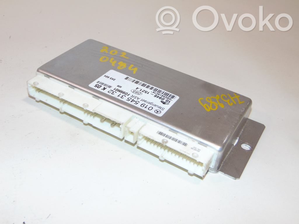 ABS control unit/module   A0195453132