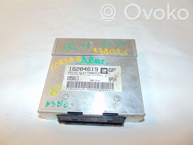 Engine control unit/module   16204819,D95013