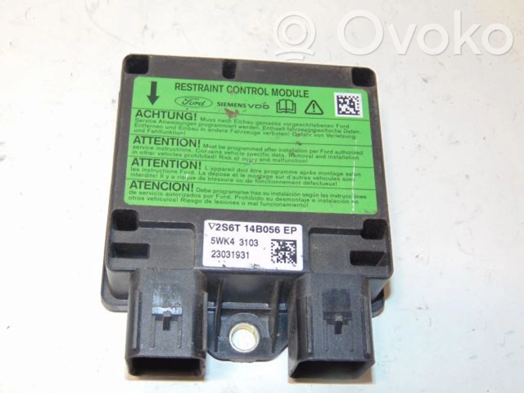 Ford Fiesta Airbag control unit/module 