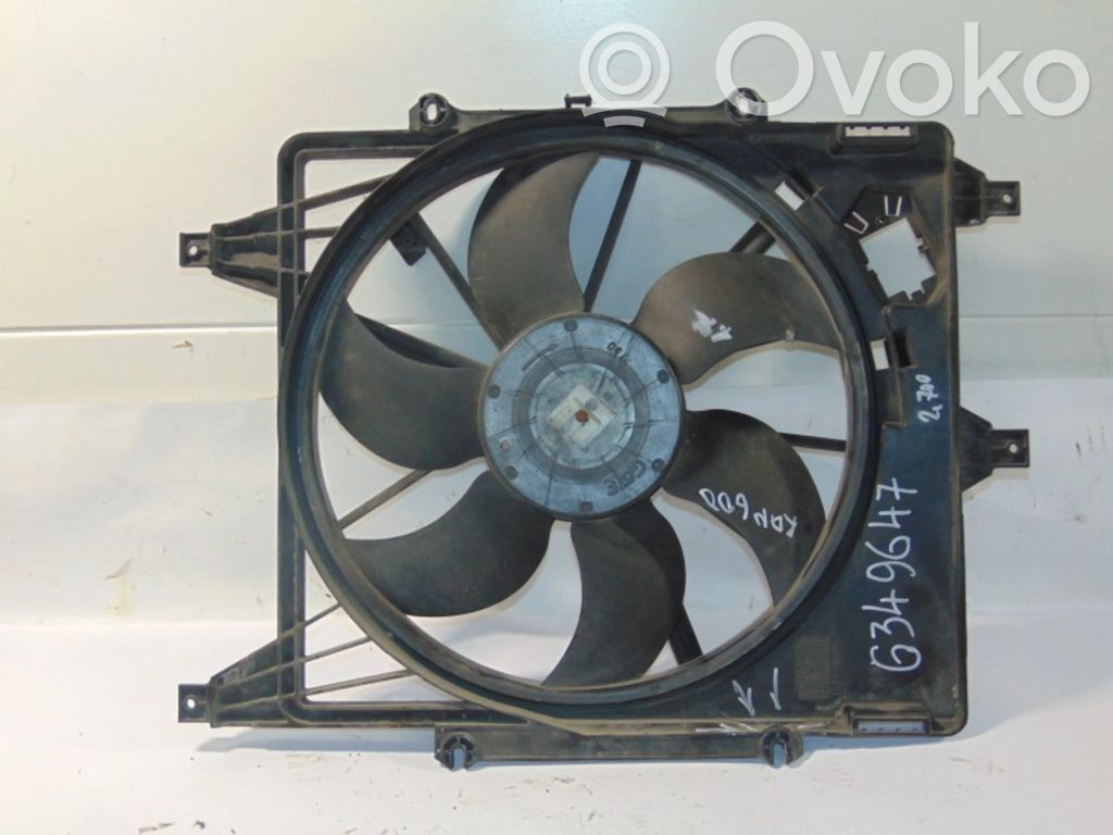 Elektrisks radiatoru ventilators   7701043942,7700428659,7701045816