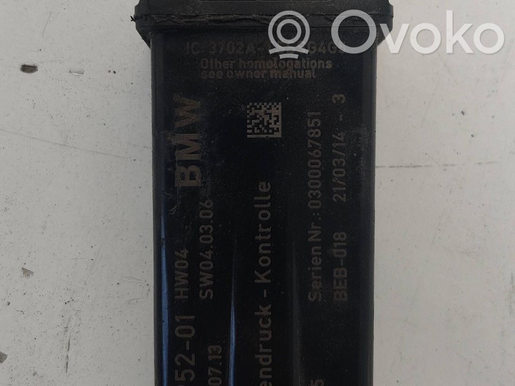 BMW 5 F10 F11 Sterownik / Moduł kontroli ciśnienia w oponach 