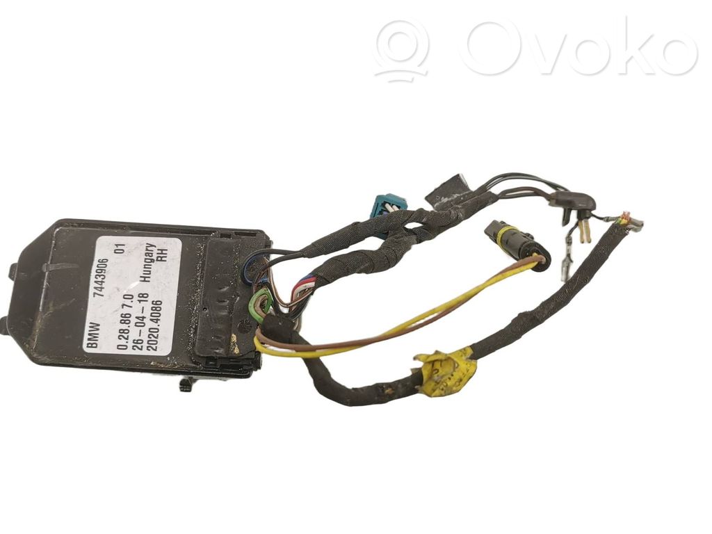 BMW 3 F30 F35 F31 Manualne lusterko boczne drzwi 