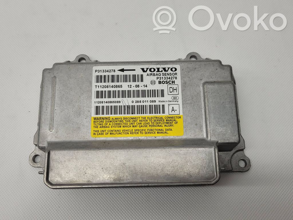 Airbag control unit/module   31334278