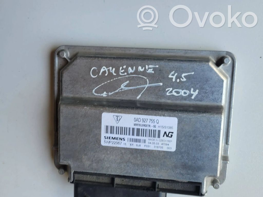 Porsche Cayenne (9PA) Engine control unit/module 