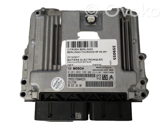 Engine control unit/module ECU   EDC17C60PSA,EDC17C60PSA