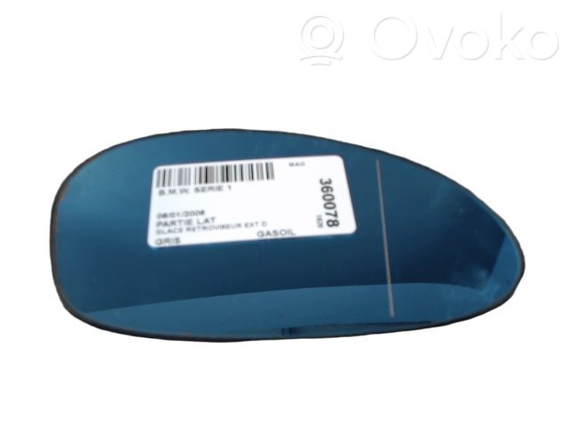 BMW 1 E81 E87 Vidrio del espejo lateral 