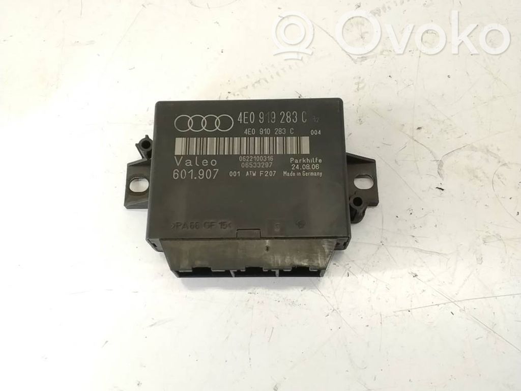 Audi A8 S8 D3 4E Unitate/modul de comandă parcare PDC 