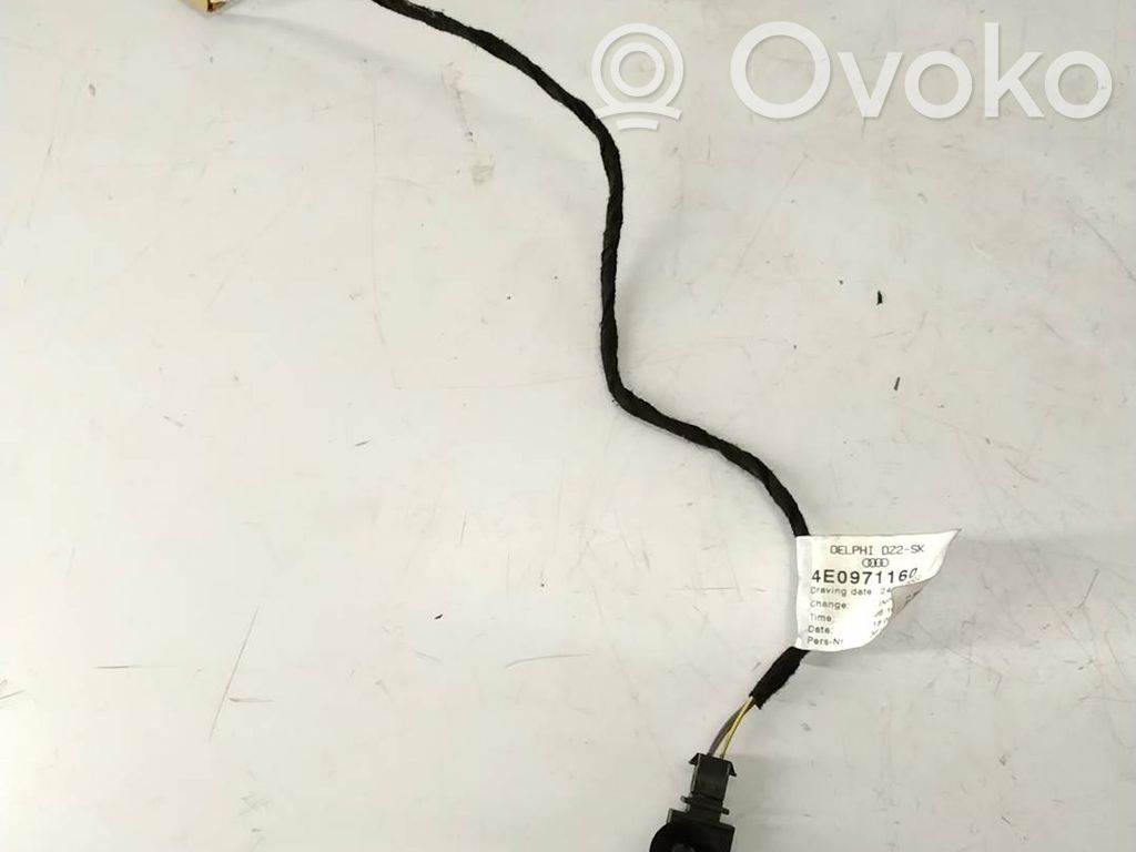 Audi A8 S8 D3 4E Cableado de puerta delantera 