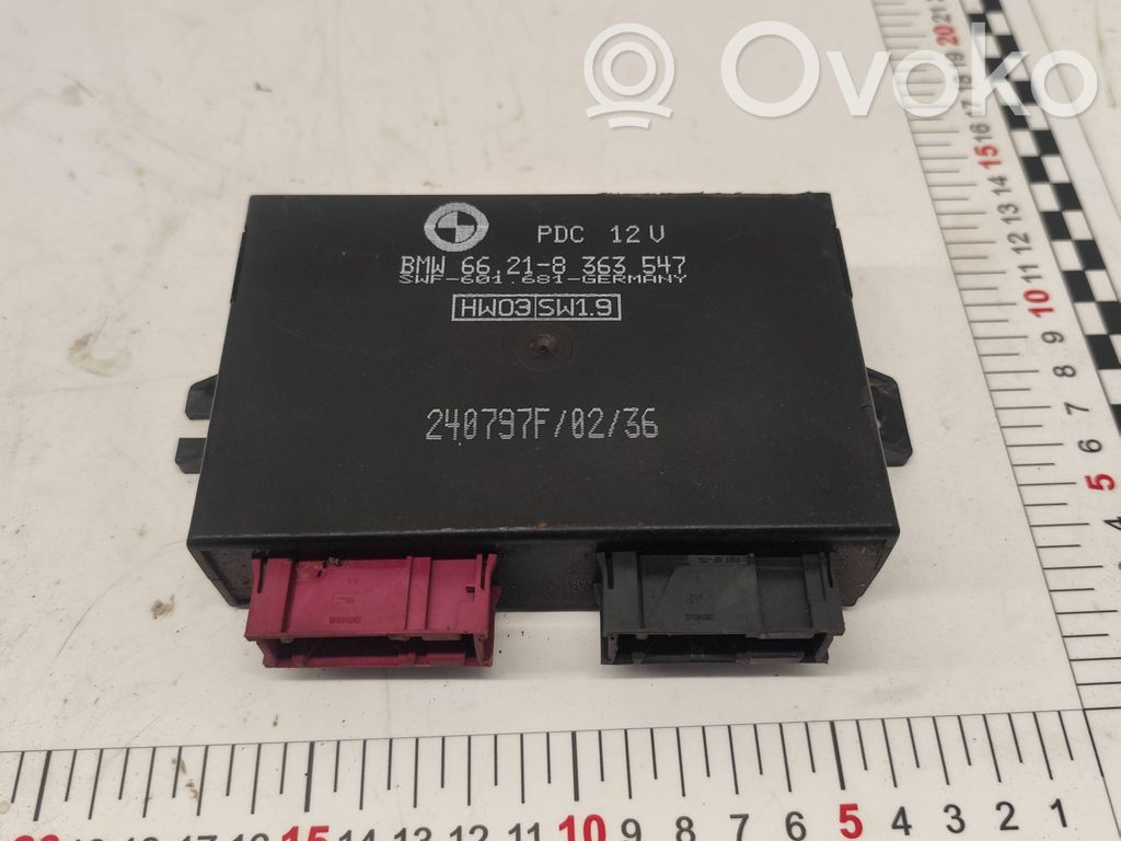 Pysäköintitutkan (PCD) ohjainlaite/moduuli   66218363547,140797F