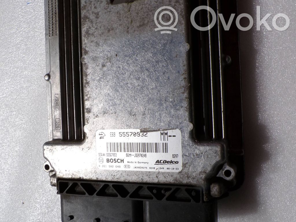Engine control unit/module ECU   55570932,55567953,0261S02648