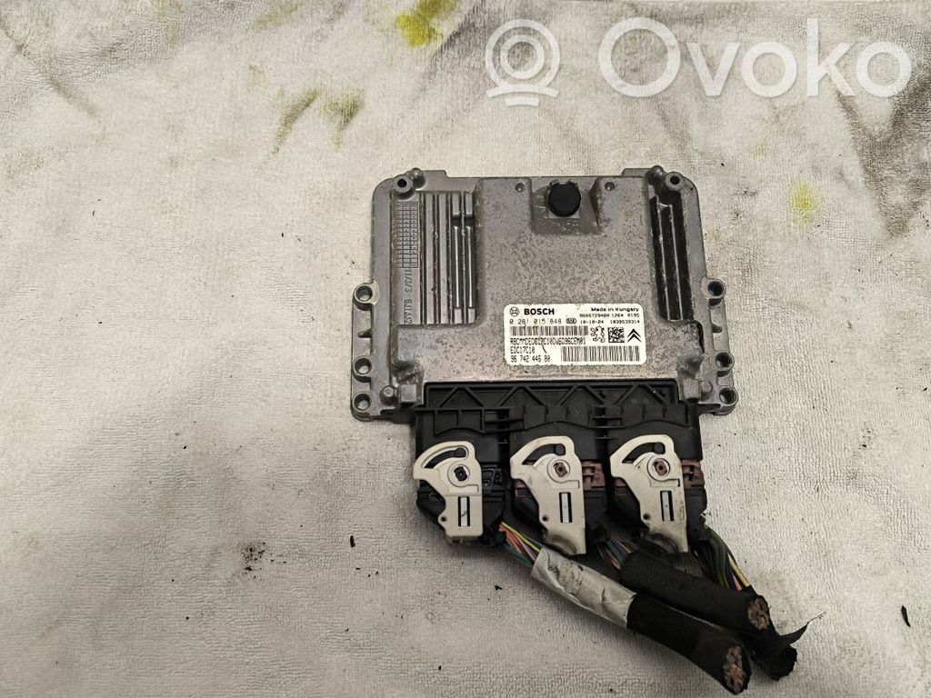 Peugeot 207 Engine control unit/module 