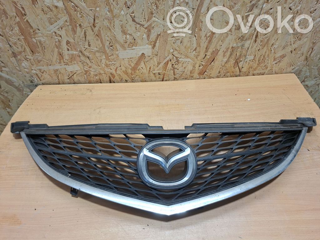 Mazda 6 Etupuskurin ylempi jäähdytinsäleikkö 