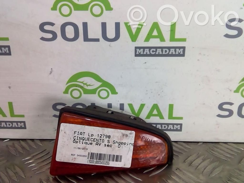 Fiat 500 Cinquecento Semnalizator bară față 