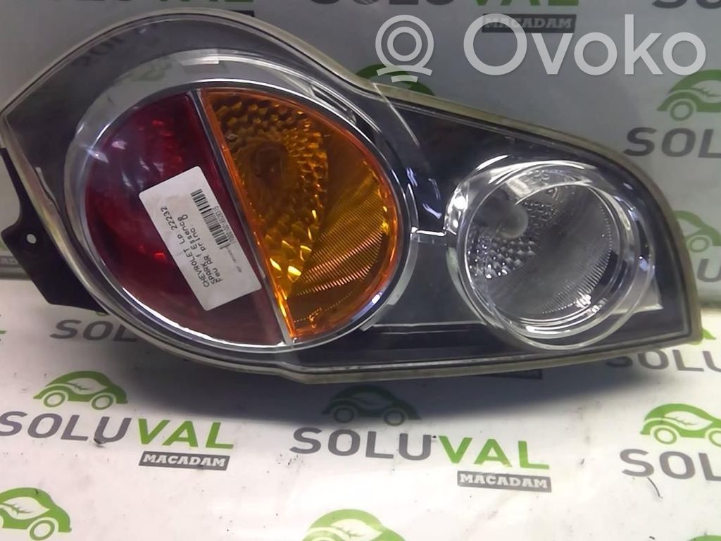 Chevrolet Spark Aizmugurējais lukturis virsbūvē 