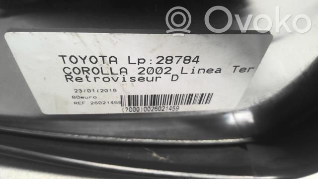 Toyota Corolla E120 E130 Elektryczne lusterko boczne drzwi przednich 