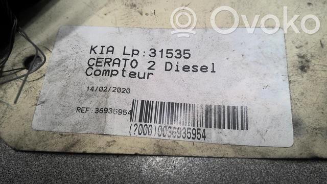KIA Cerato Tachimetro (quadro strumenti) 