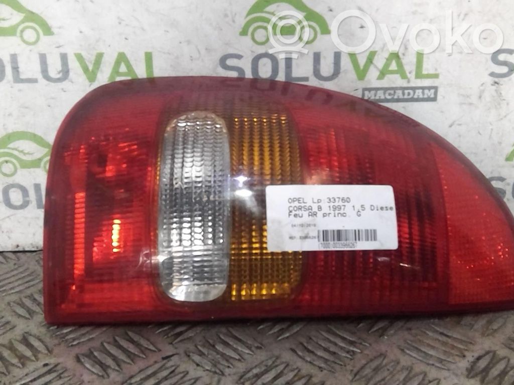 Opel Corsa B Luci posteriori 