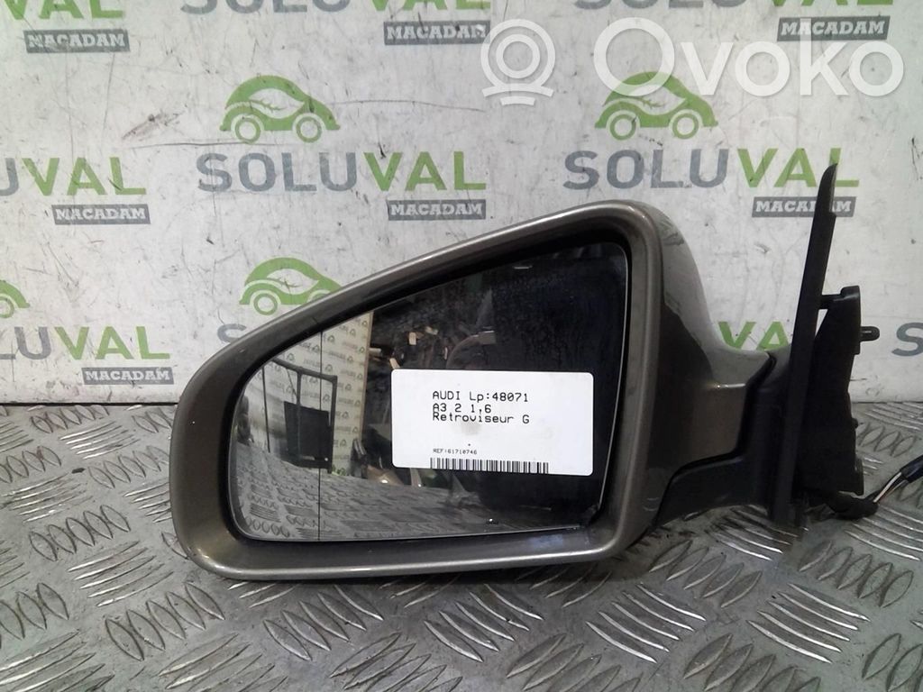 Audi A3 S3 A3 Sportback 8P Specchietto retrovisore elettrico portiera anteriore