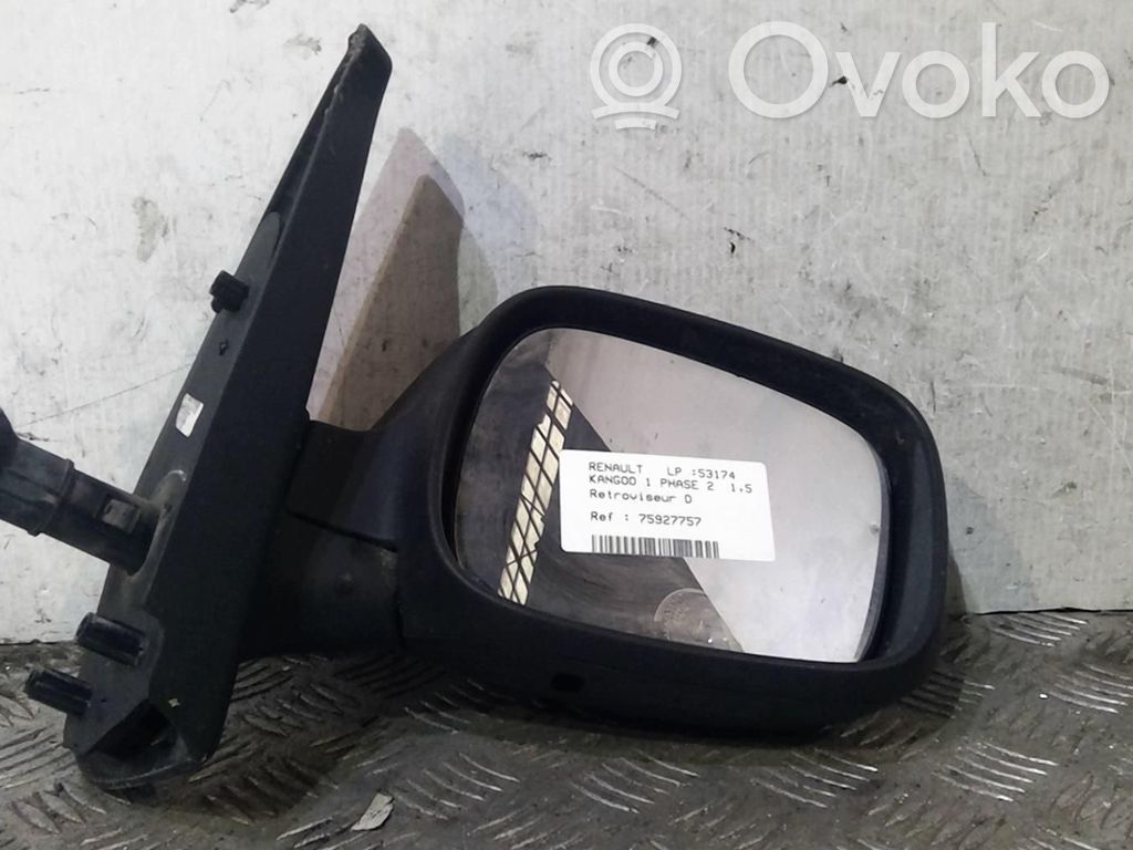 Renault Kangoo I Specchietto retrovisore elettrico portiera anteriore 