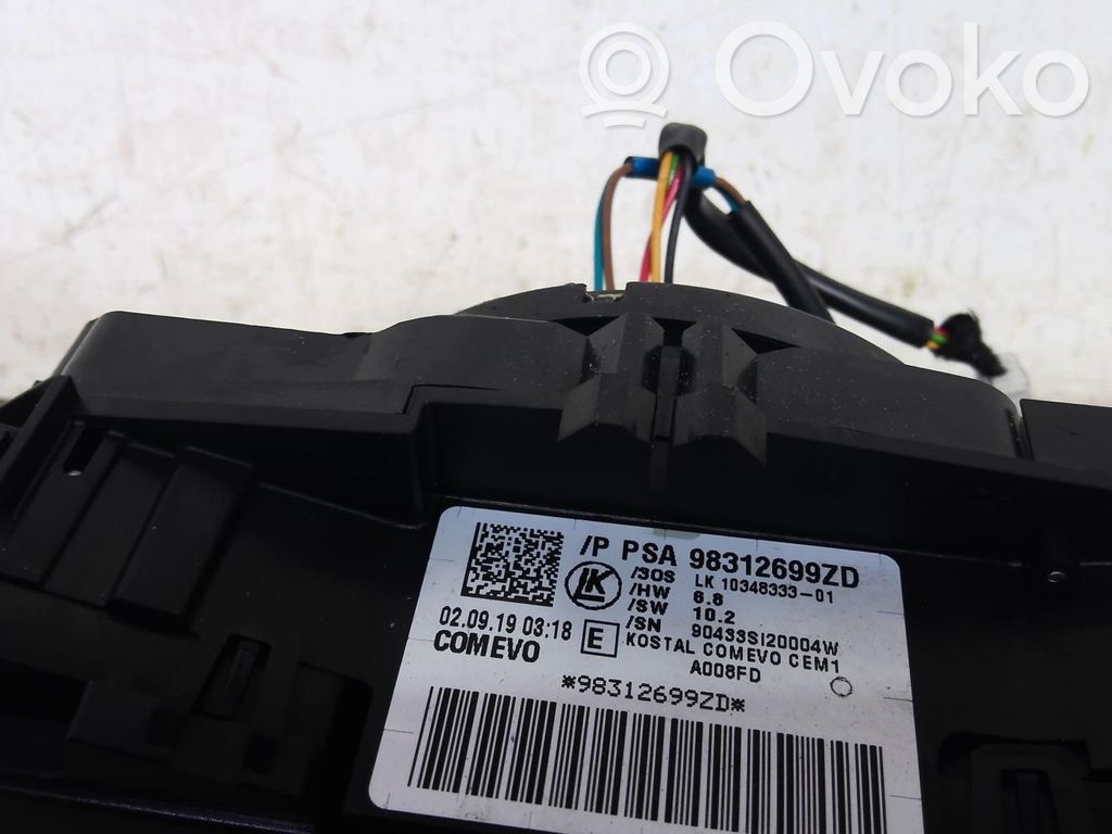 Citroen C4 Cactus Commodo, commande essuie-glace/phare 