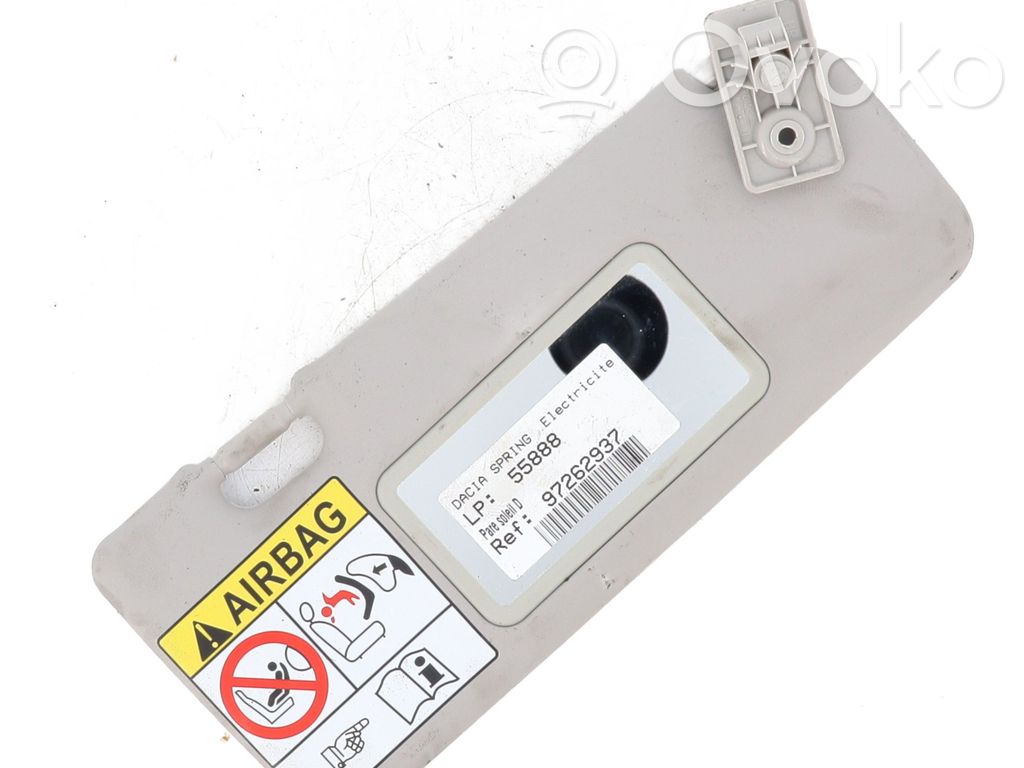 Dacia Spring Sun visor 