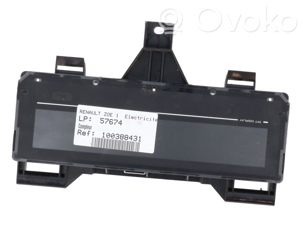 Renault Zoe Tachimetro (quadro strumenti) 