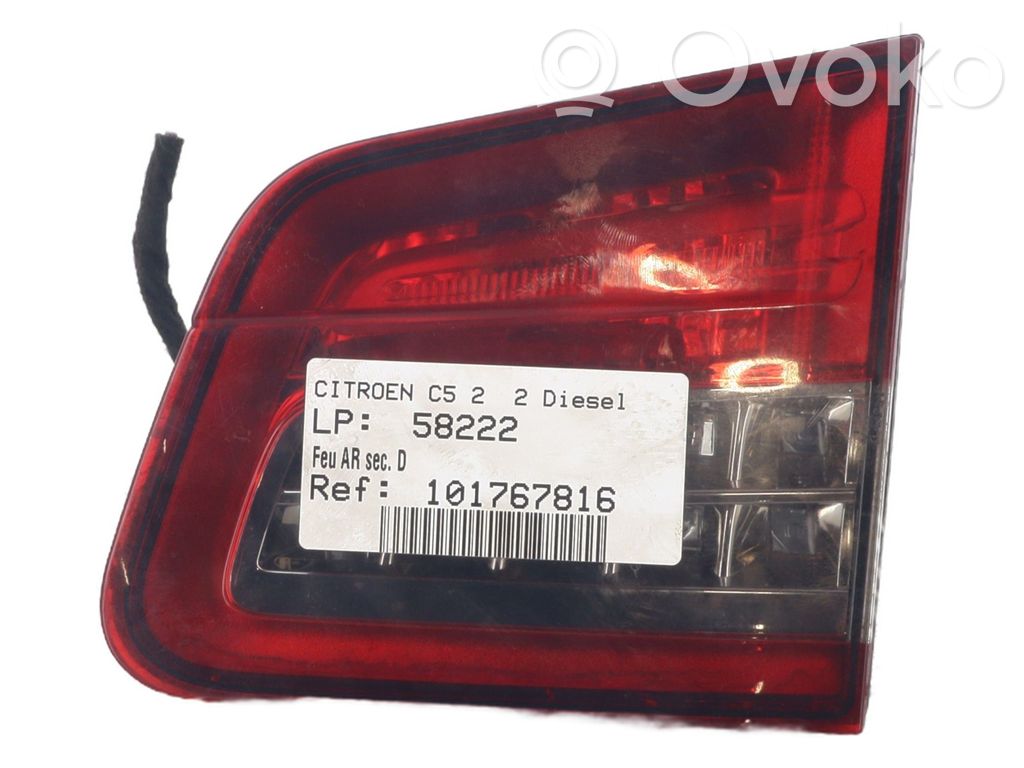 Citroen C5 Luci posteriori del portellone del bagagliaio 
