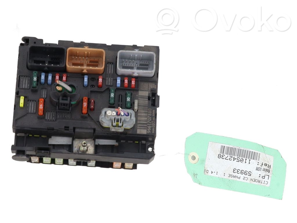 Citroen C2 Fuse box set 