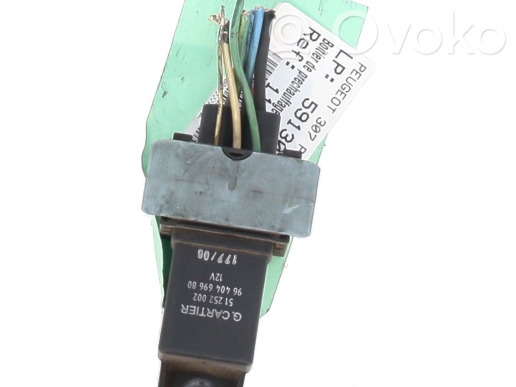 Peugeot 307 Glow plug pre-heat relay 