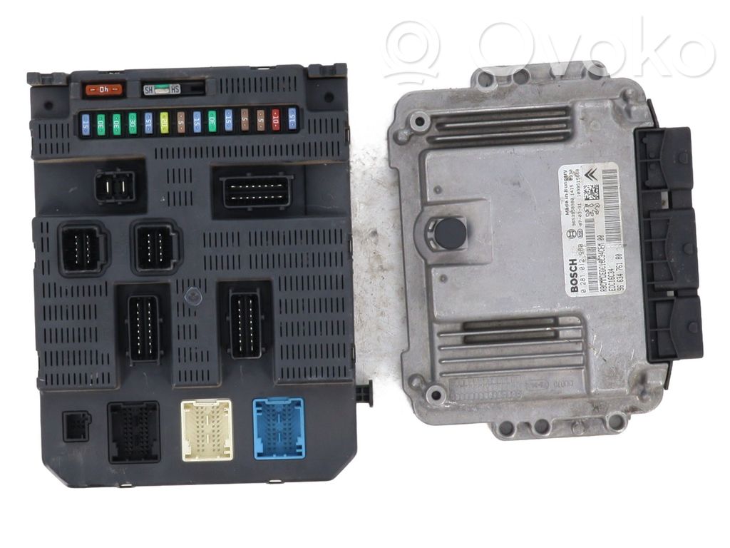 Citroen C3 Kit centralina motore ECU e serratura