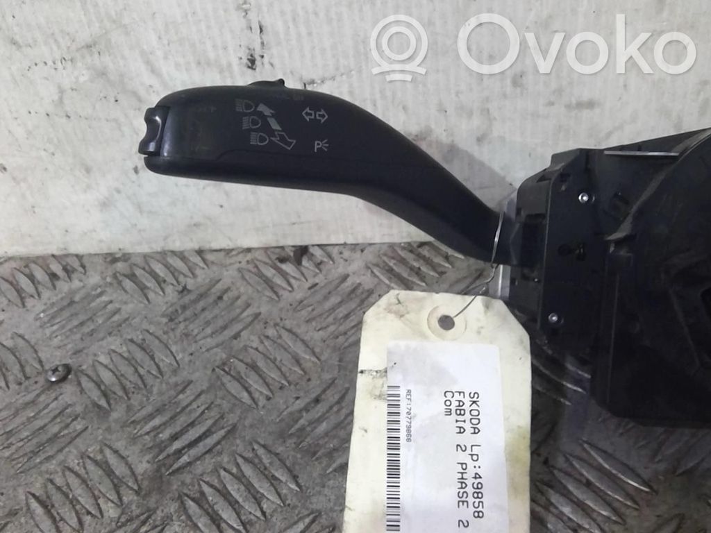 Skoda Fabia Mk2 (5J) Commodo, commande essuie-glace/phare