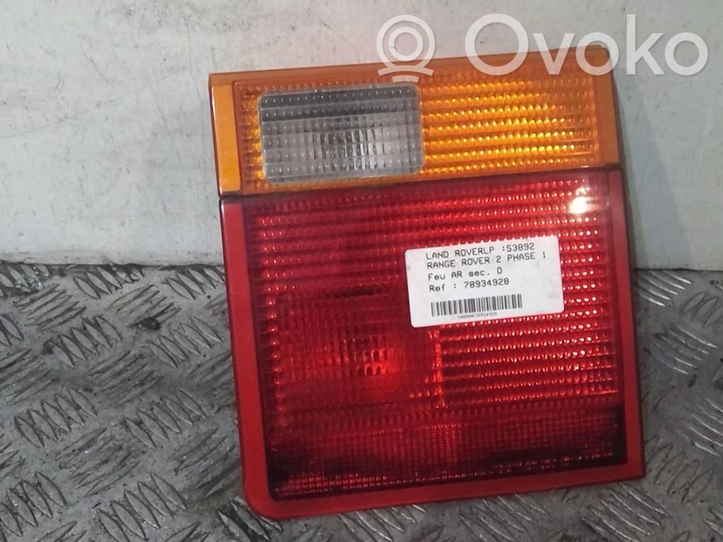 Land Rover Range Rover P38A Lampy tylnej klapy bagażnika 