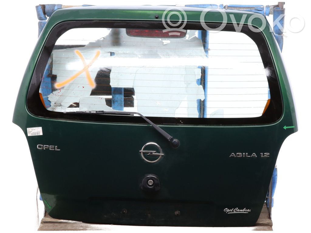 Opel Agila A Puerta del maletero/compartimento de carga 