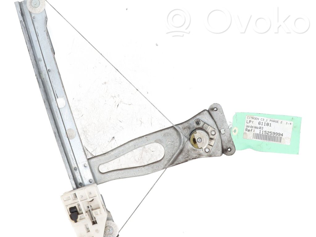 Citroen C3 Macara geam spate manuală