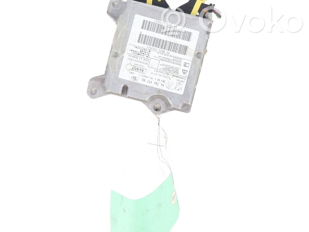 Module de contrôle airbag   9678691780
