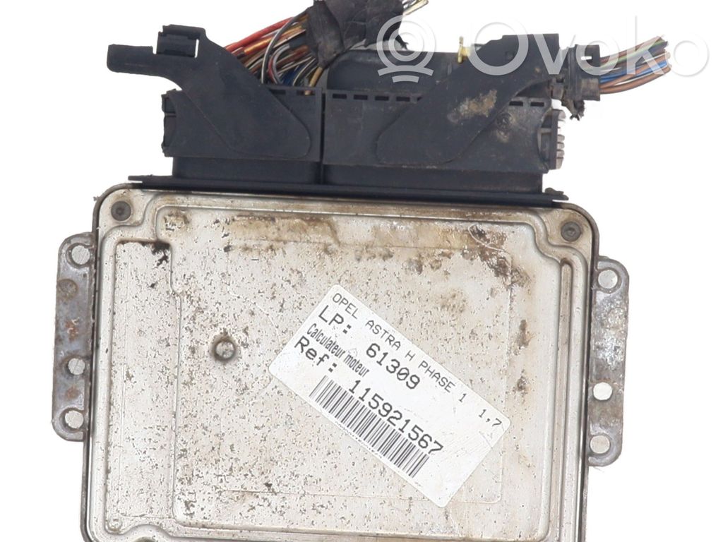 Opel Astra H Engine control unit/module 