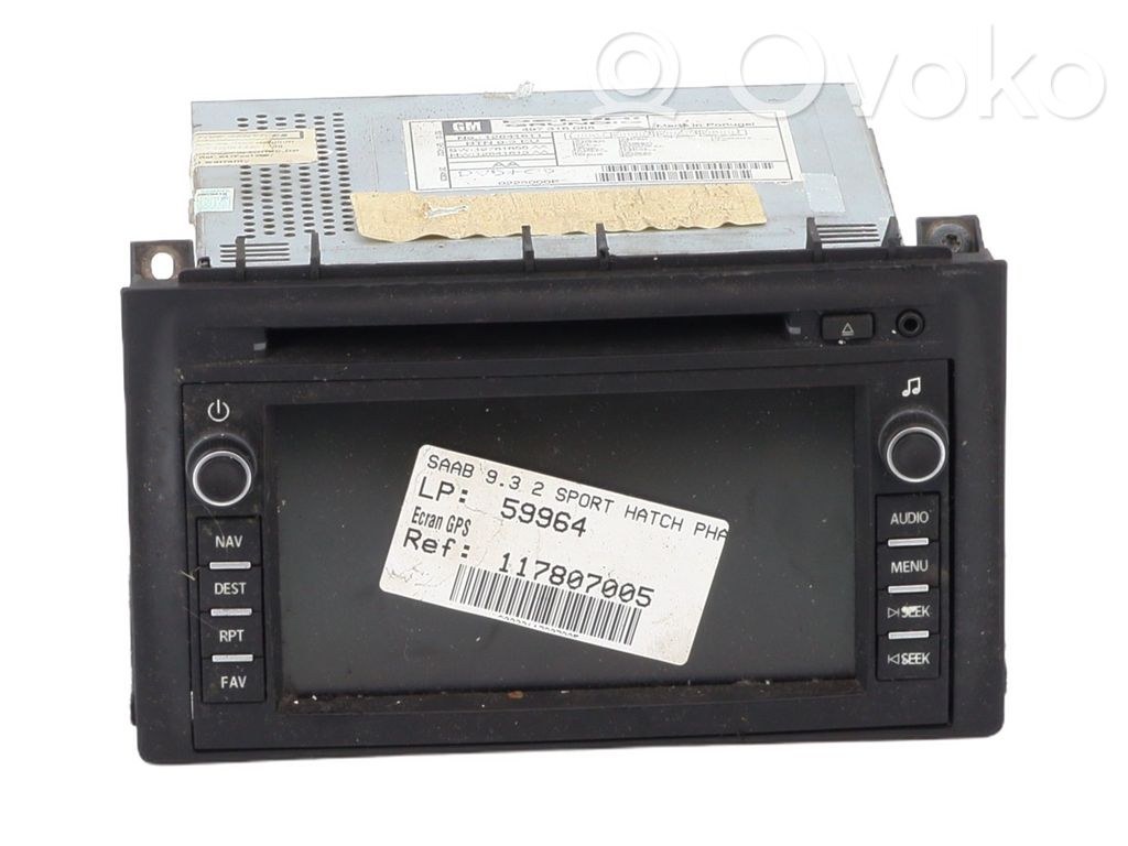 Saab 9-3 Ver2 Monitor / wyświetlacz / ekran
