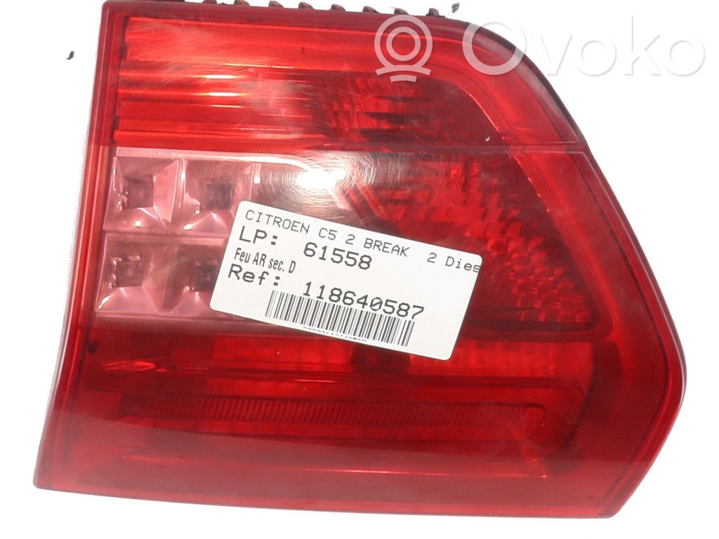 Citroen C5 Luci posteriori del portellone del bagagliaio 
