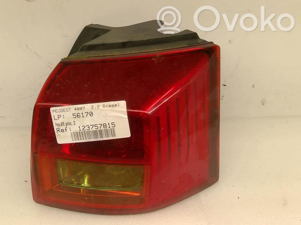 Peugeot 4007 Lampă spate în caroserie 