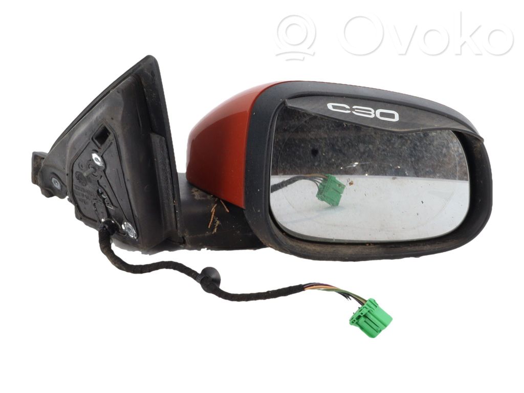 Volvo C30 Espejo lateral eléctrico de la puerta delantera 