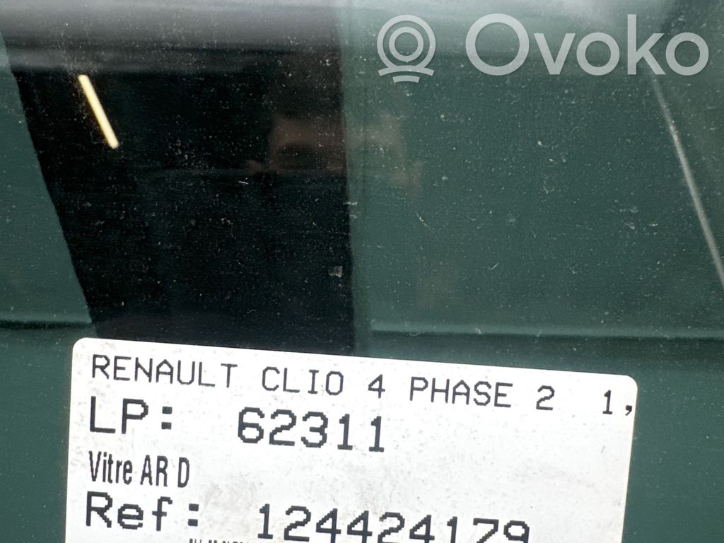 Renault Clio IV Geam ușă spate 
