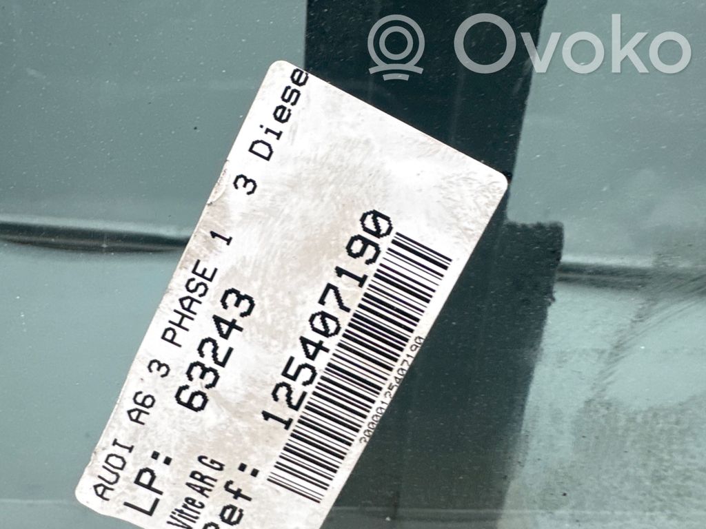 Audi A6 S6 C6 4F Vetro del finestrino della portiera posteriore 