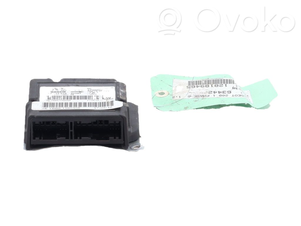 Centralina/modulo airbag   9812713380