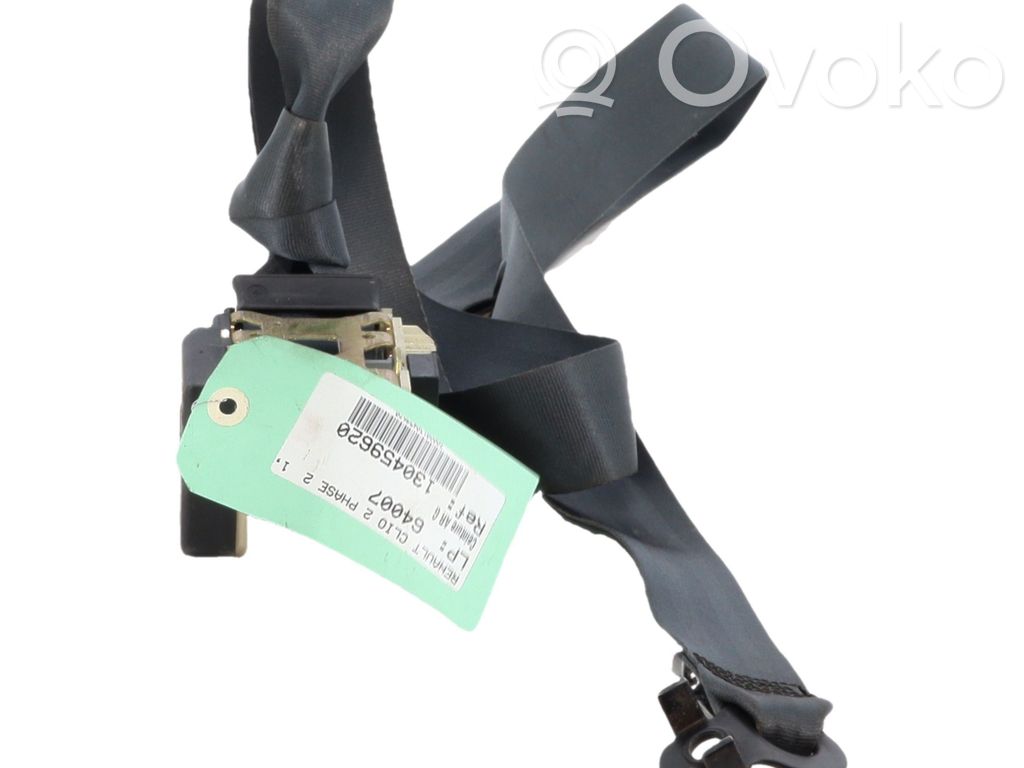 Renault Clio II Cintura di sicurezza posteriore